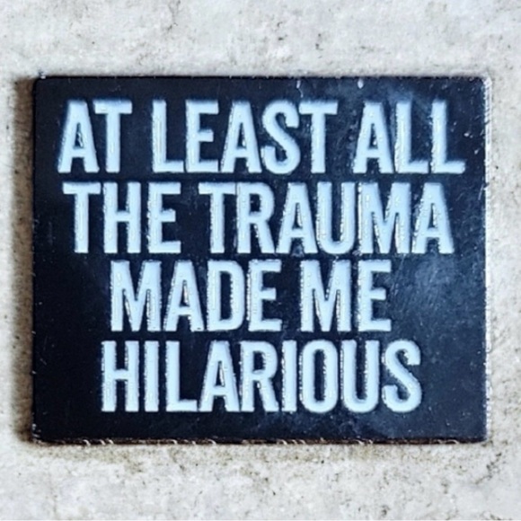 Creative Text Pin Sarcastic Humor Enamel - Picture 8 of 8